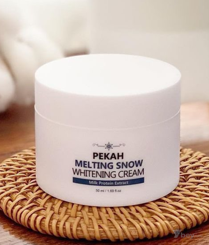 Kem dưỡng trắng da nâng tone và ngừa nếp nhăn Pekah chính hãng - Pekah Melting Snow Whitening Cream