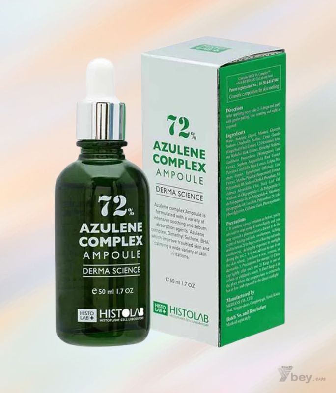 Tinh chất giảm mụn kháng viêm -  Histolab 72% Azulene Complex Ampoule Derma Science
