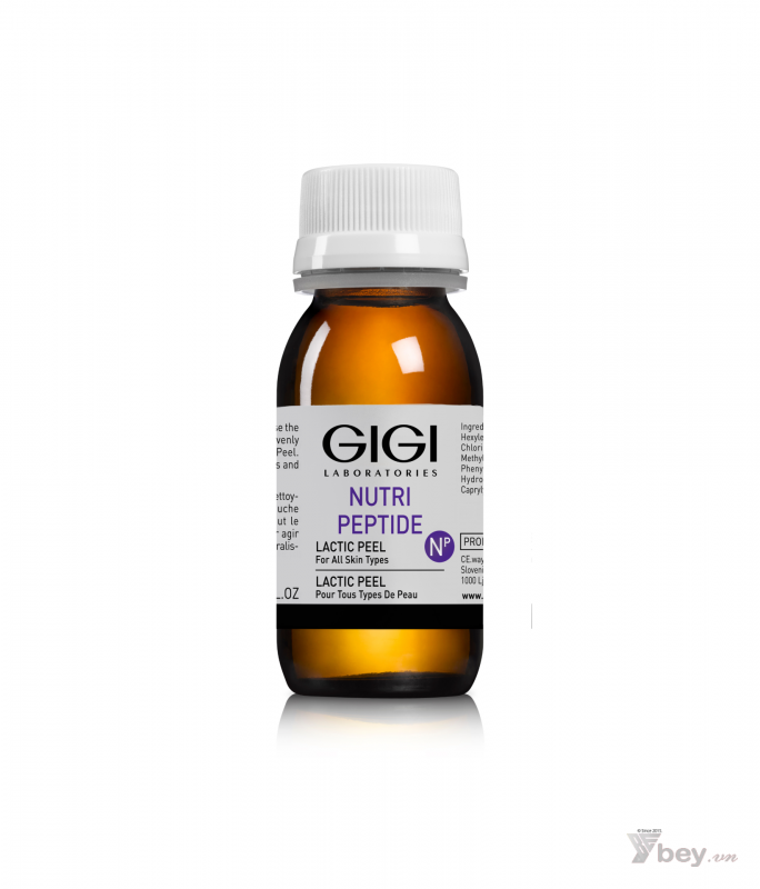 GiGi Nutri Peptide Lactic Peel - Dung dịch Peel da căng bóng, cấp ẩm, làm sáng cho da nhạy cảm 50ml