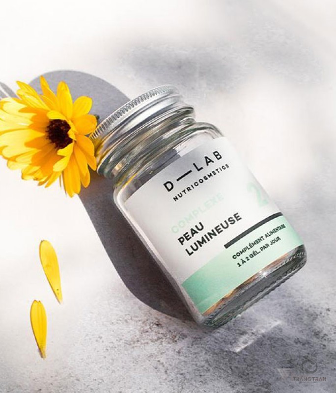 D-Lab Complexe Peau Lumineuse – Viên uống trắng sáng, điều trị nám