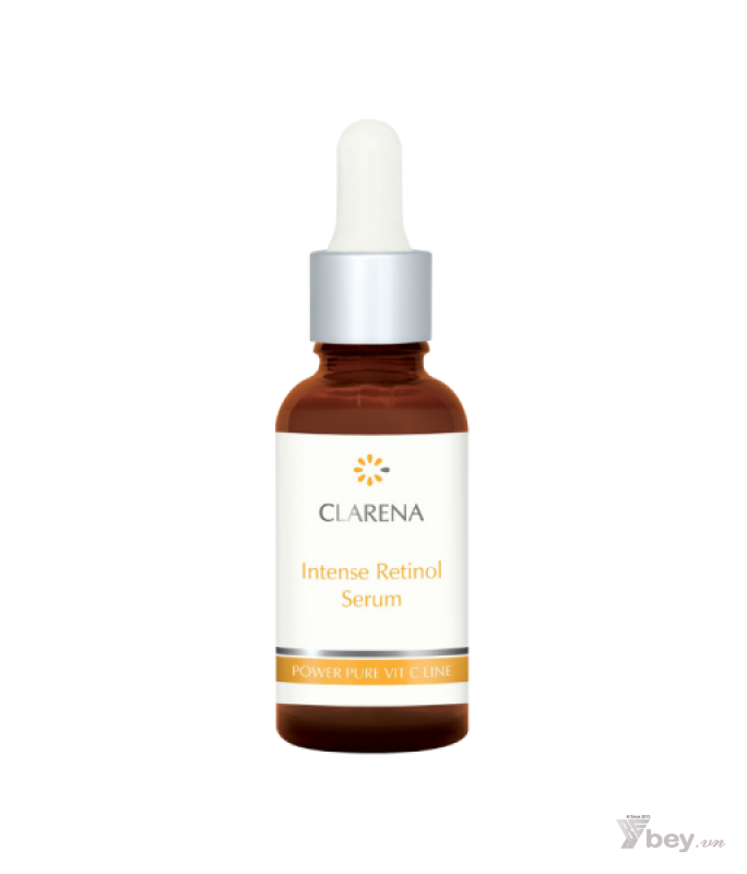 Clarena Intense Retinol Serum - Tinh chất Retinol 0.3% xóa nhăn, trẻ hóa và cải thiện da xỉn màu 30ml