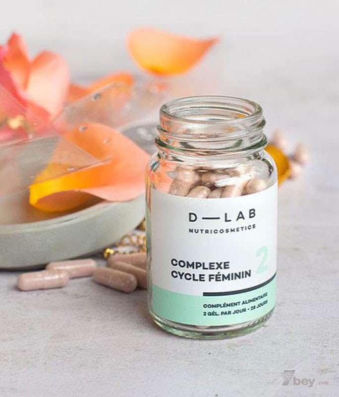 D-Lab Complexe Cycle Féminin - Viên uống điều hòa nội tiết tố, ổn định chu kỳ kinh nguyệt