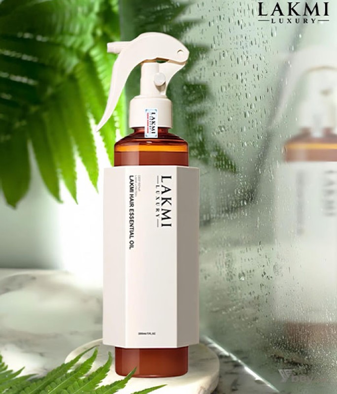 Tinh dầu - Xịt dưỡng dưỡng tóc thiên nhiên cao cấp Lakmi Luxury 200ml chính hãng