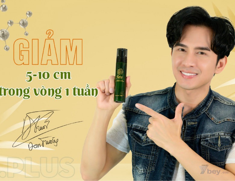 Xịt nano tan mỡ J.Plus chính hãng Đan Trường - Sản phẩm giảm, hủy mỡ ngực, bụng, eo, đùi hiệu quả