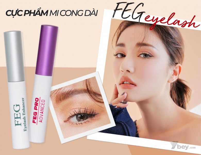 Bộ sản phẩm dưỡng mi và lông mày FEG Pro Advanced chính hãng