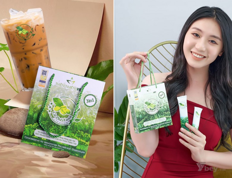Review sản phẩm Cà phê Xanh kháng mỡ chính hãng Thiên Nhiên Việt
