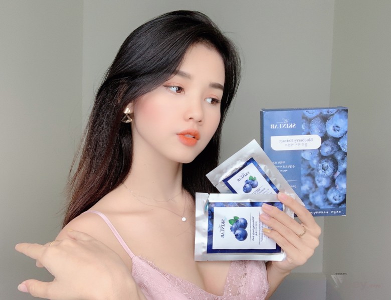 Set tắm trắng da toàn thân tinh chất Blueberry Whitening Body Bath