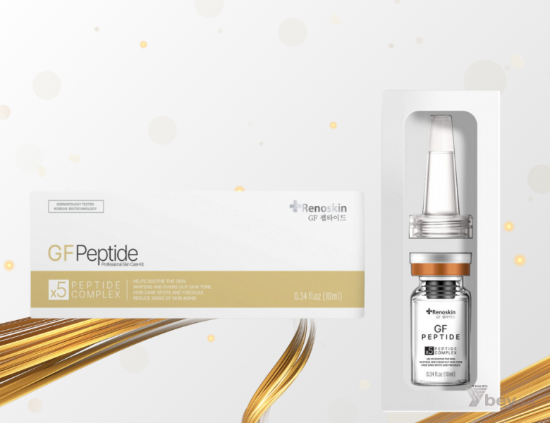 Serum GF Peptide Renoskin điều trị sẹo mụn, sẹo lồi, rạn da,...có hiệu quả tốt không? Review mua ở đâu chính hãng